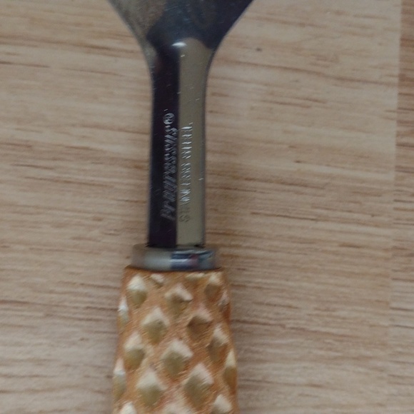 Ice Cream Waffle Spoons set of Four Stainless Steel New 2006 - Picture 5 of 6